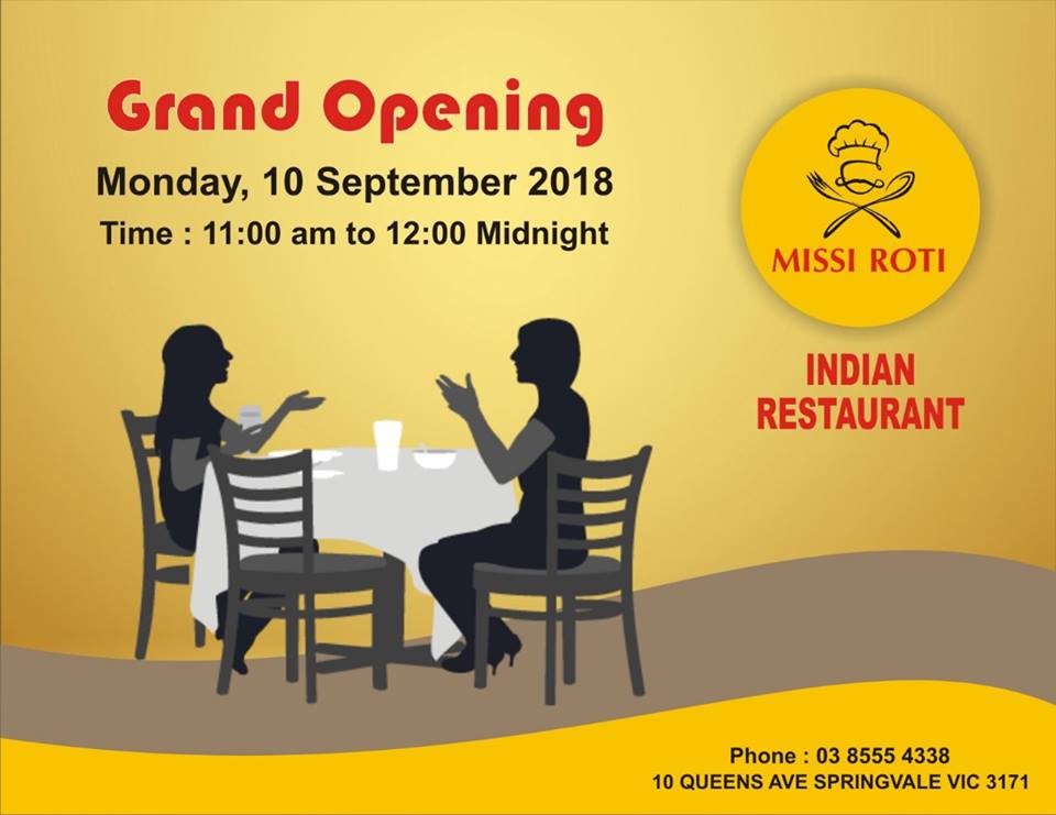 Case Study Of Missi Roti Indian Restaurant in Australia